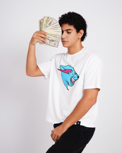 MrBeast Neon Panther Tee