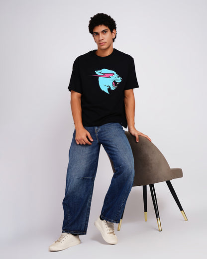 MrBeast Neon Panther Tee