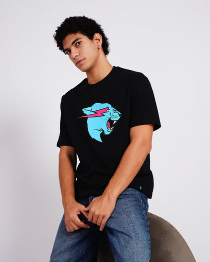 MrBeast Neon Panther Tee