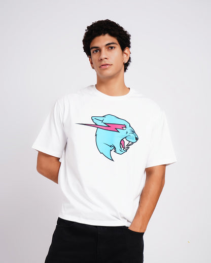 MrBeast Neon Panther Tee