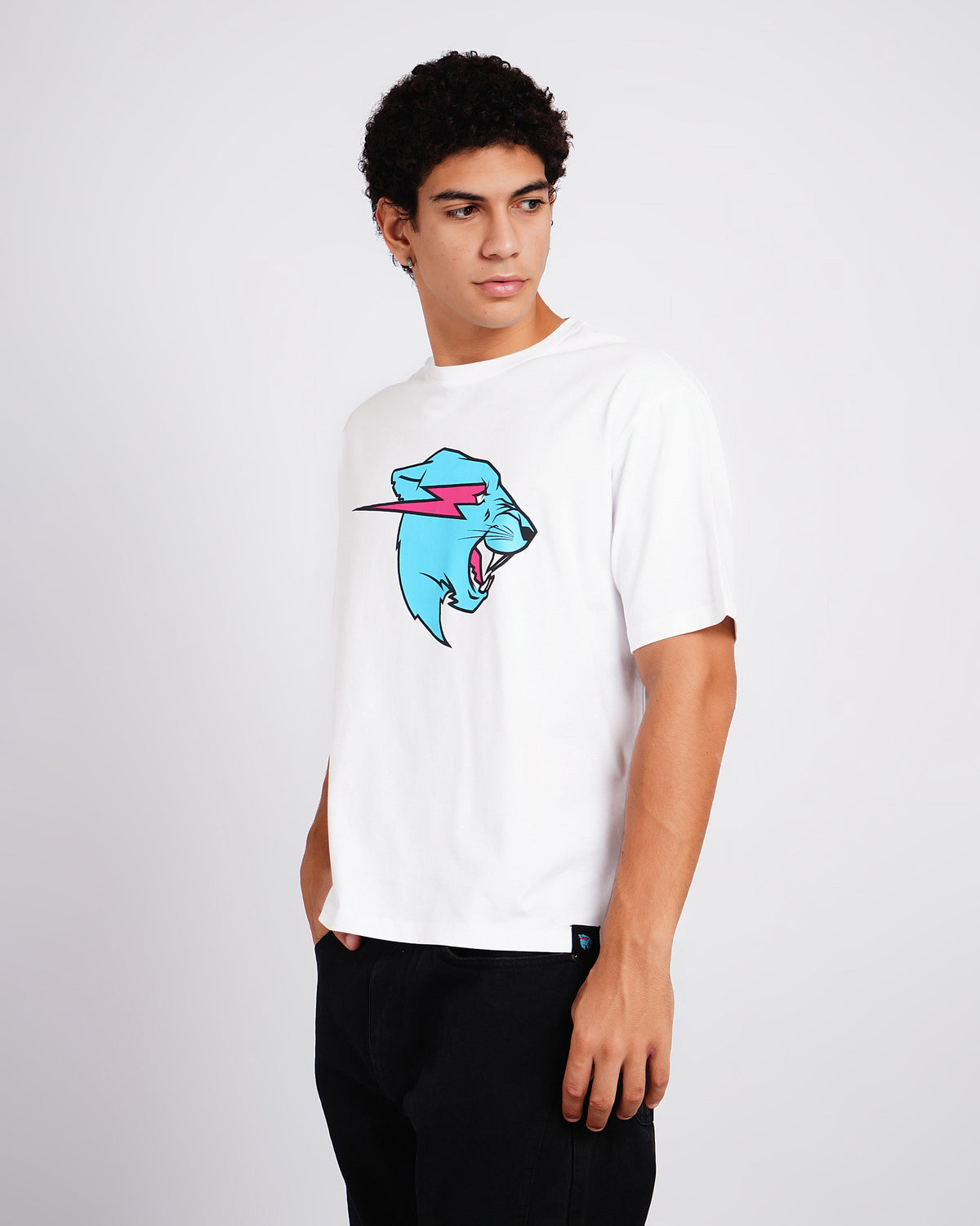 MrBeast Neon Panther Tee