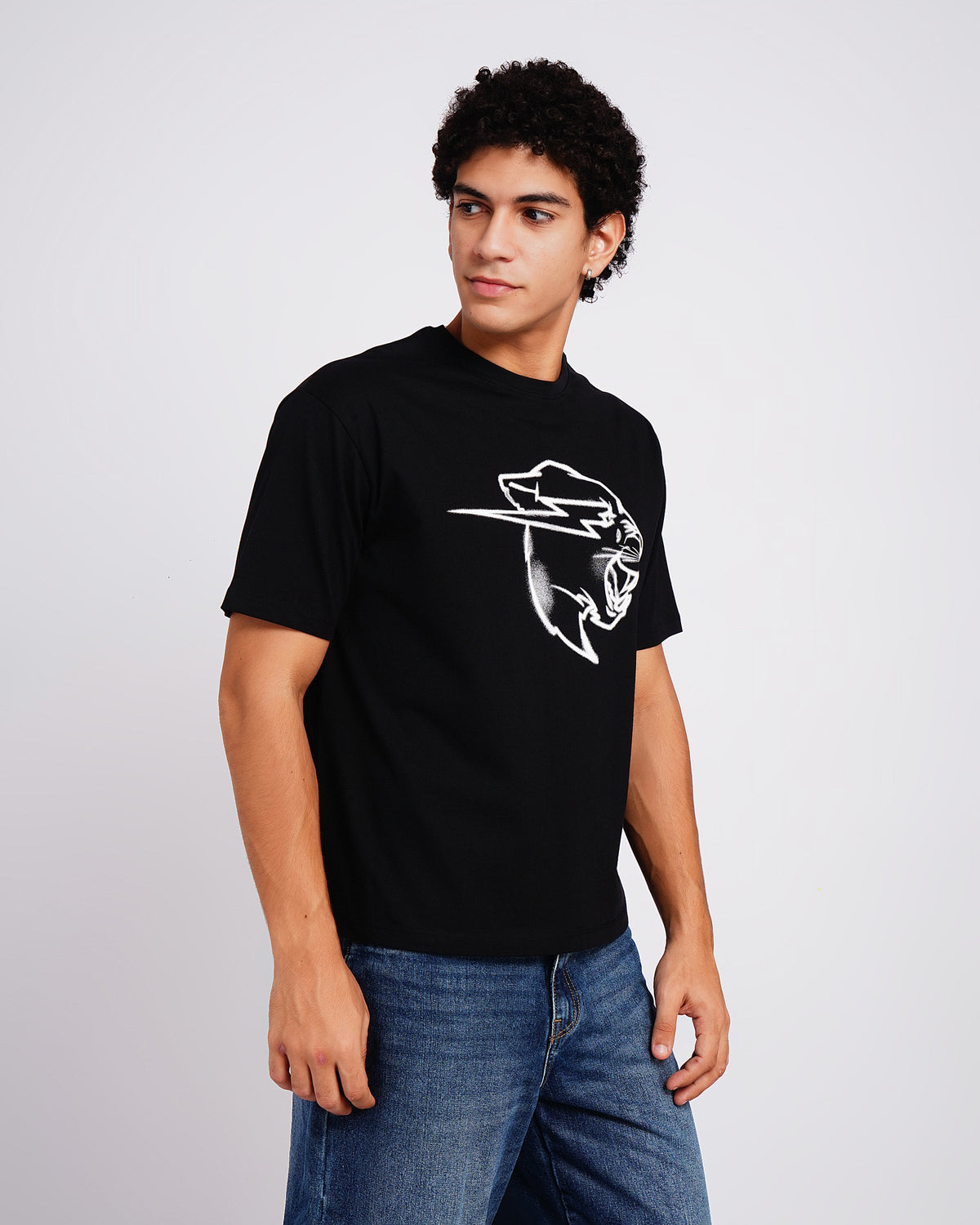 MrBeast Sketch Panther Tee