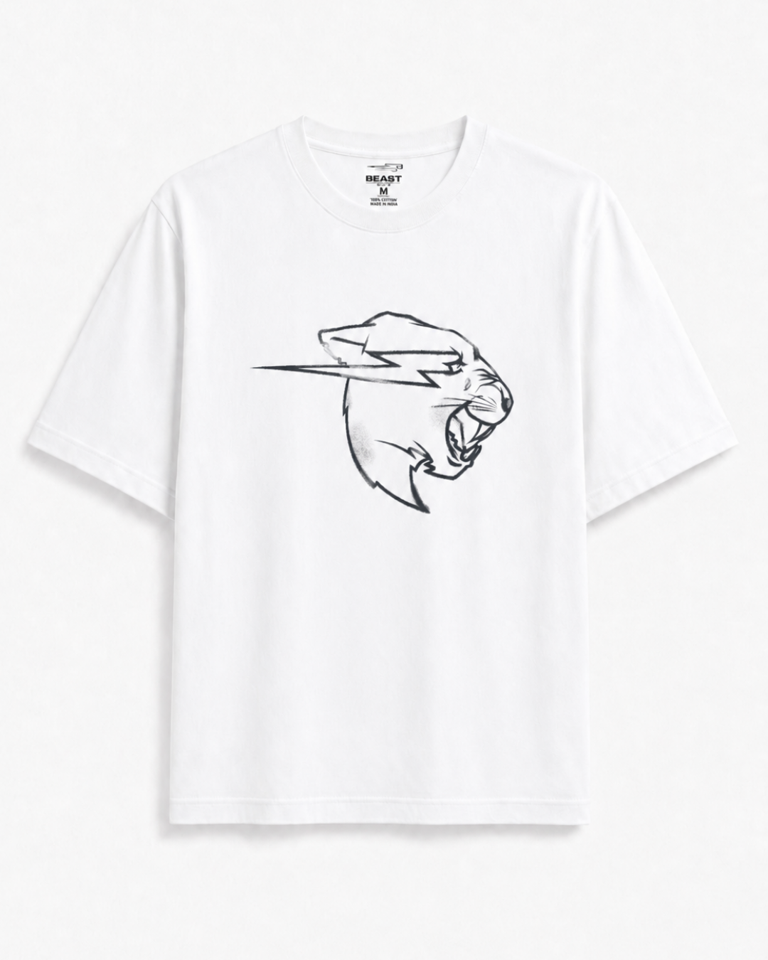 MrBeast Sketch Panther Tee