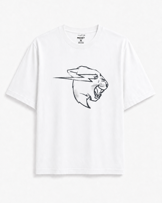 MrBeast Sketch Panther Tee