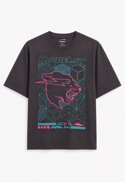 MrBeast Cyber Grid Tee