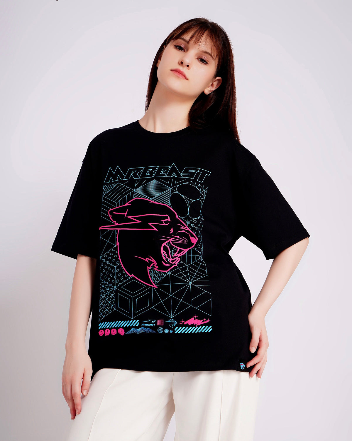MrBeast Cyber Grid Tee