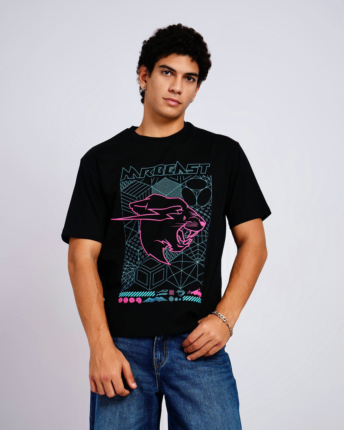 MrBeast Cyber Grid Tee