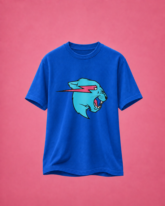 MrBeast Neon Panther Tee