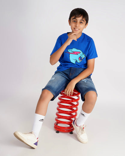 Kids - Neon Panther Tee