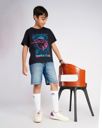 Kids - Cyber Grid Tee