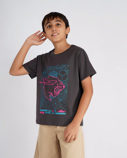 Kids - Cyber Grid Tee