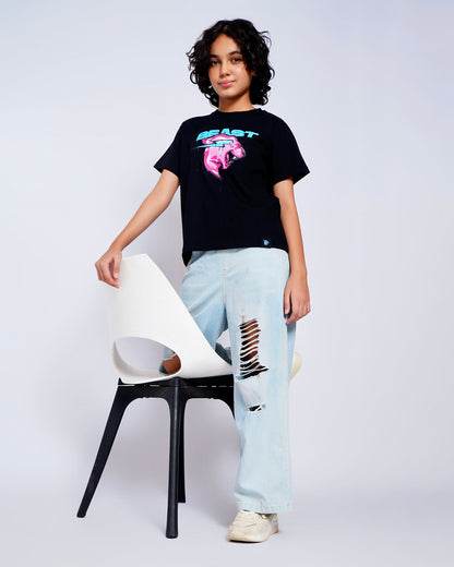 Kids - Drip Panther Tee