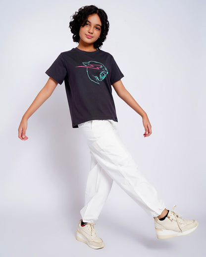 Kids - Glow Panther Tee