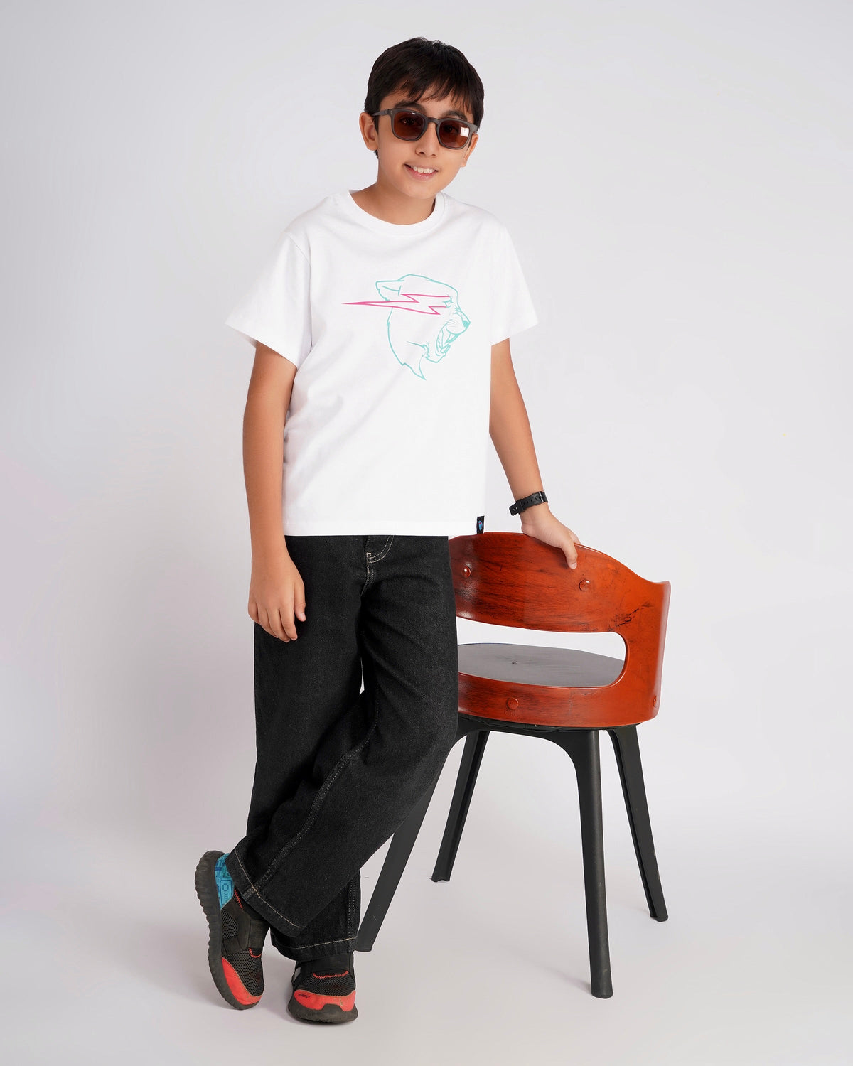 Kids - Glow Panther Tee